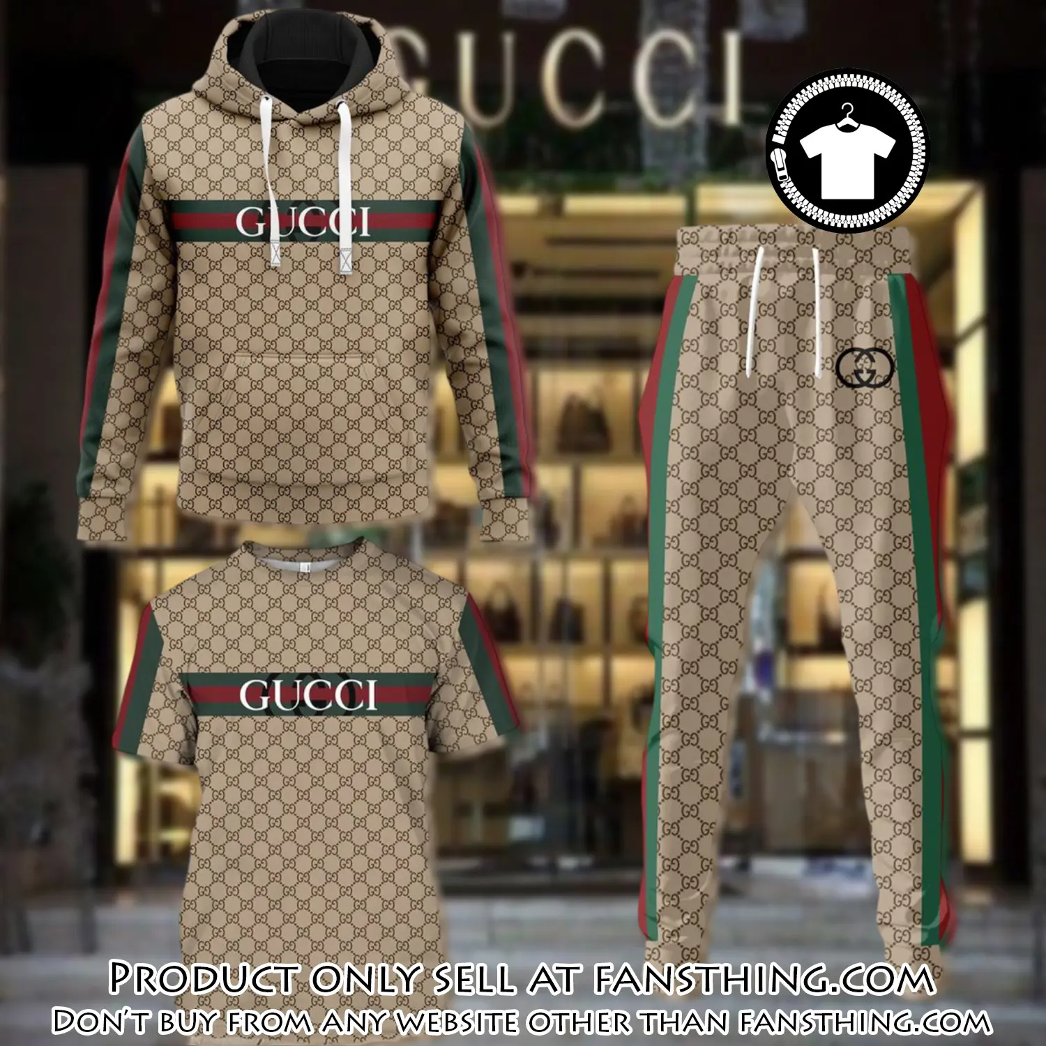 Gucci luxury brand combo tshirt hoodie long pants set trending 24 outfit sport lcs1036 fst5531504